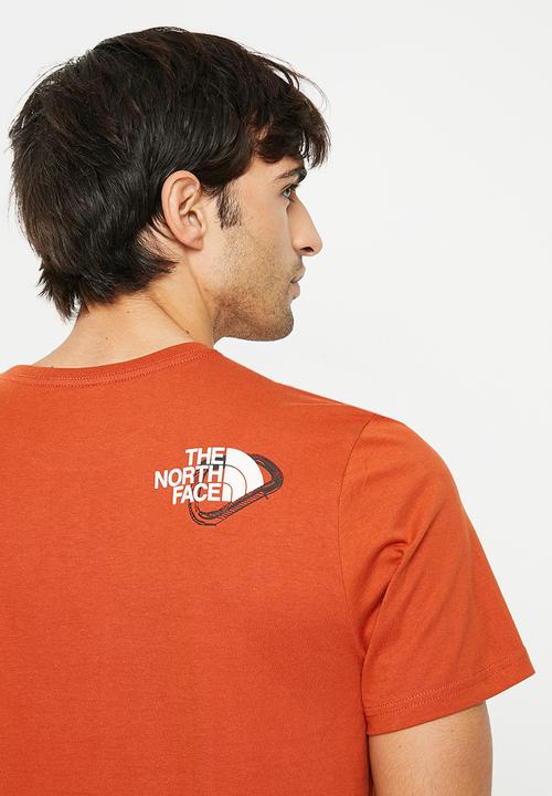 The North Face - Outdoor short sleeve graphic tee - rusted bronze (lv4)