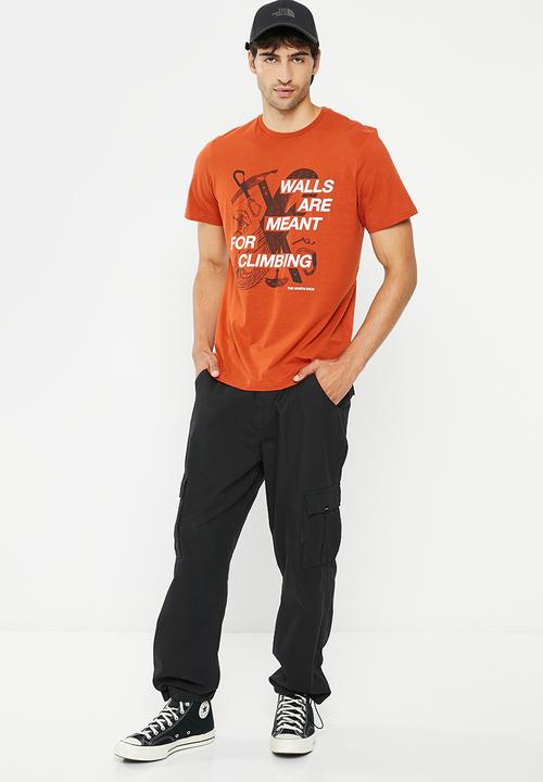The North Face - Outdoor short sleeve graphic tee - rusted bronze (lv4)