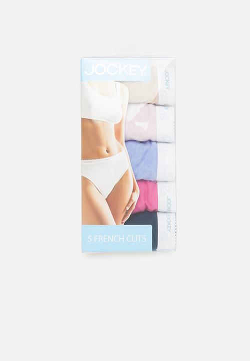 Jockey - 5 pack plain french cut - multi 