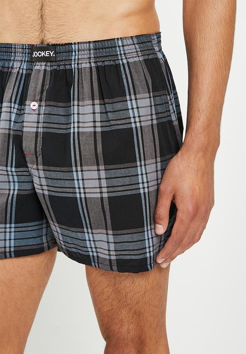 Jockey - 2 pack woven boxer - multi 