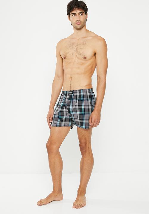 Jockey - 2 pack woven boxer - multi 