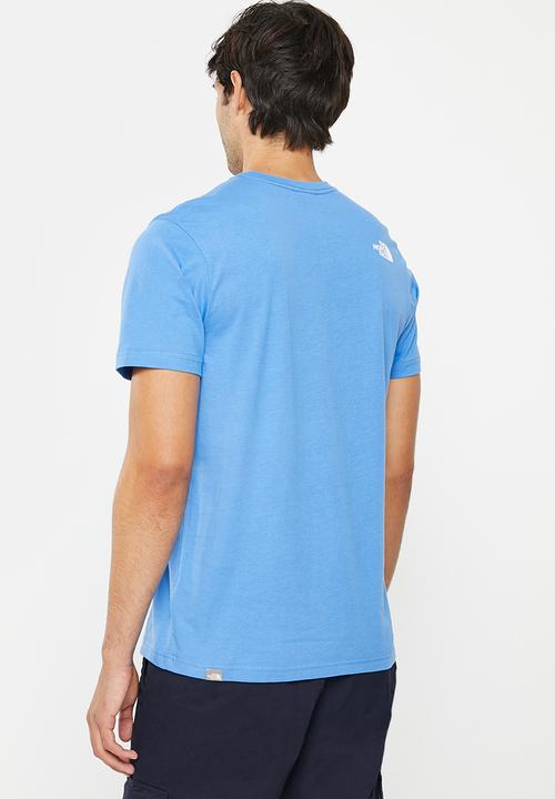 The North Face - Short sleeve simple dome tee - eu - super sonic blue (lv6)