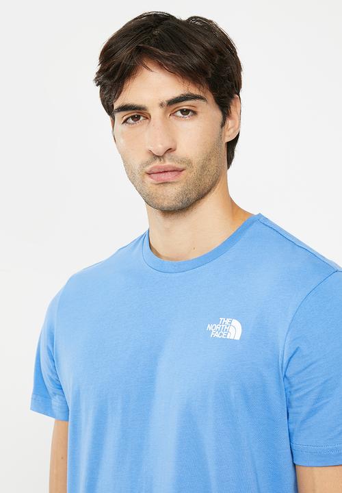 The North Face - Short sleeve simple dome tee - eu - super sonic blue (lv6)