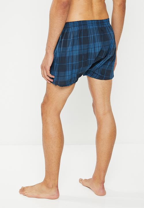 Jockey - 2 pk woven boxer - multi blues