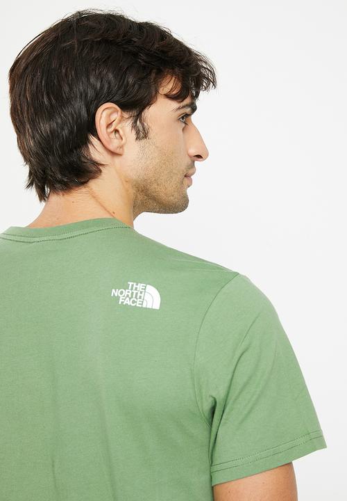 The North Face - Short sleeve simple dome tee - eu - deep grass green (n11)