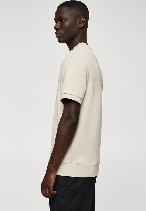 MANGO - Sweatshirt londonc - sand