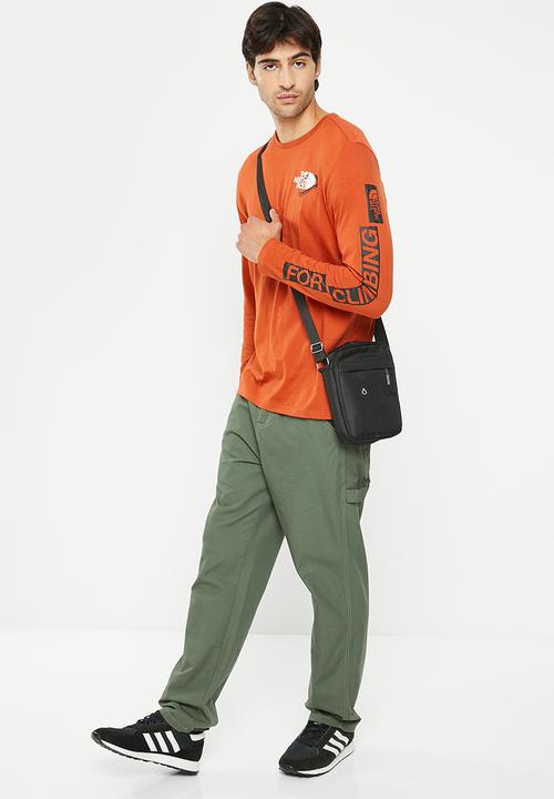 The North Face - Outdoor long sleeve graphic tee - rusted bronze (lv4)