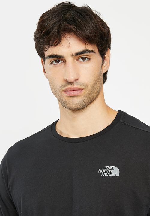 The North Face - Long sleeve easy tee - eu - tnf black-zinc grey (kz2)