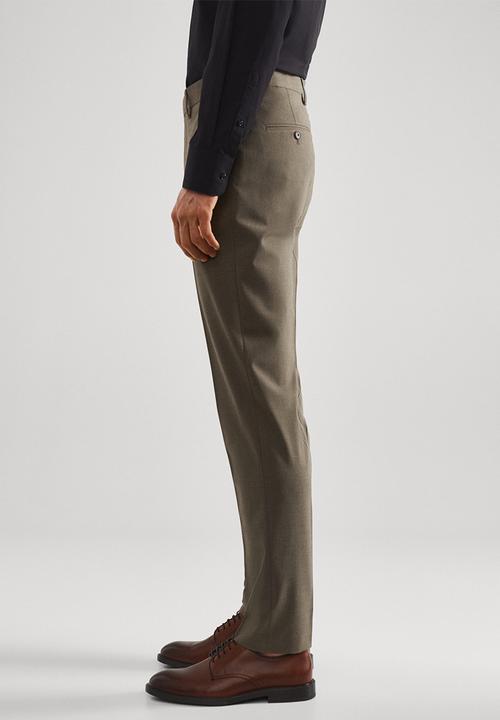 MANGO - Trousers jude - dark grey