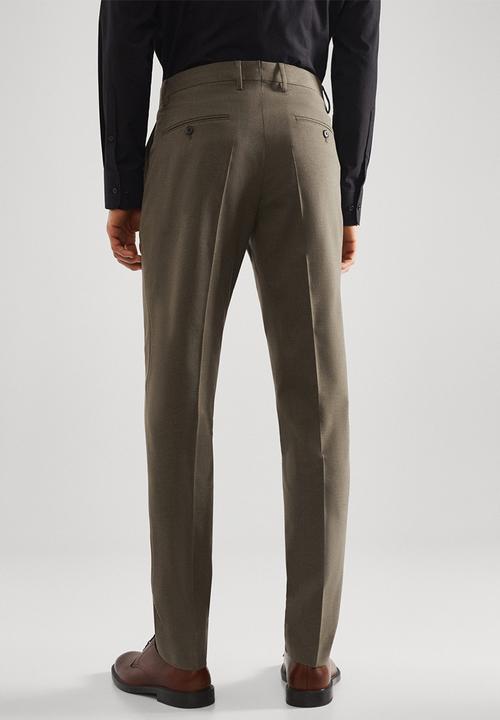 MANGO - Trousers jude - dark grey