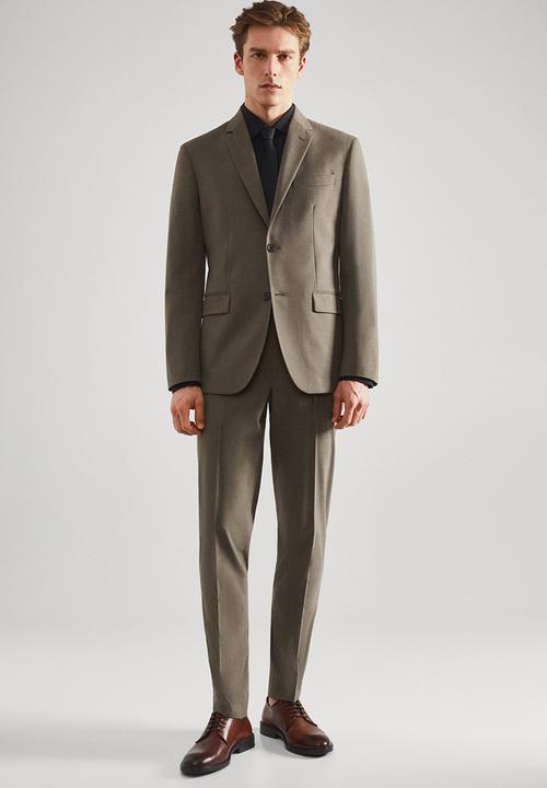 MANGO - Trousers jude - dark grey