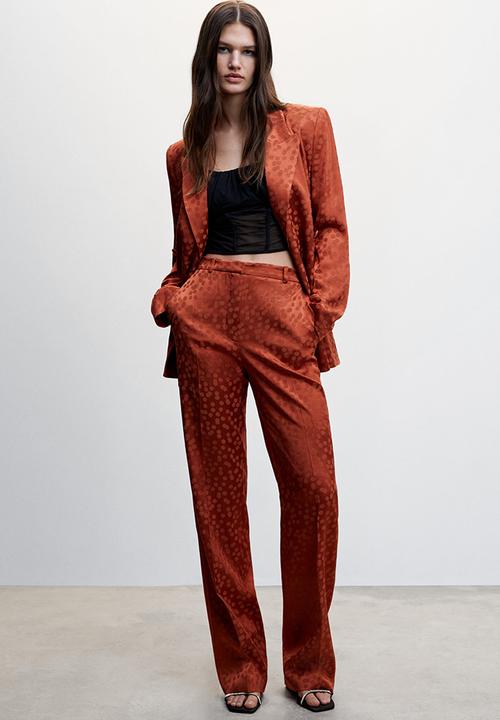 MANGO - Blazer topete - mid orange