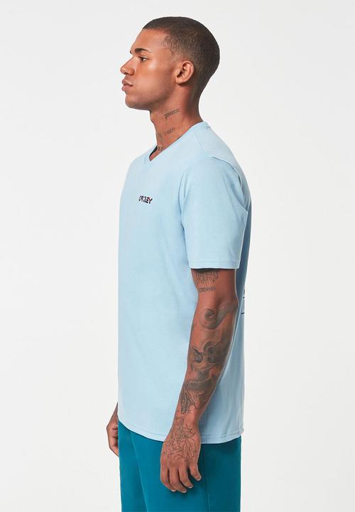 Oakley - Wynwood bark rc tee - stonewash blue