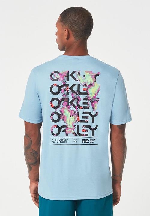 Oakley - Wynwood bark rc tee - stonewash blue
