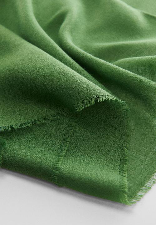 MANGO - Foulard givy - green