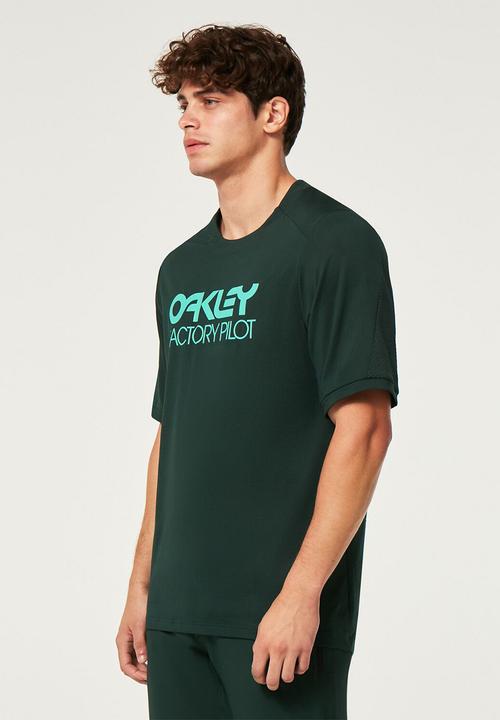 Oakley - Factory pilot mtb short sleeve jersey ii - hunter green (helmet)