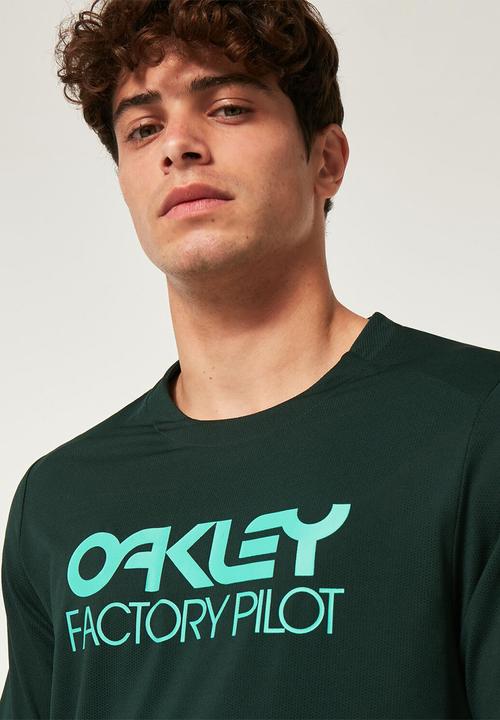Oakley - Factory pilot mtb short sleeve jersey ii - hunter green (helmet)
