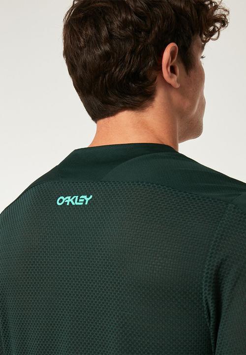 Oakley - Factory pilot mtb short sleeve jersey ii - hunter green (helmet)