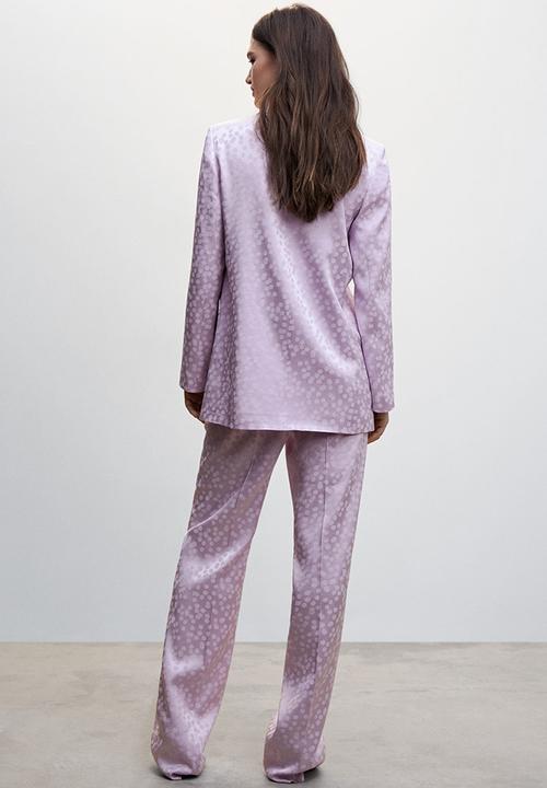 MANGO - Blazer topete - light pastel purple