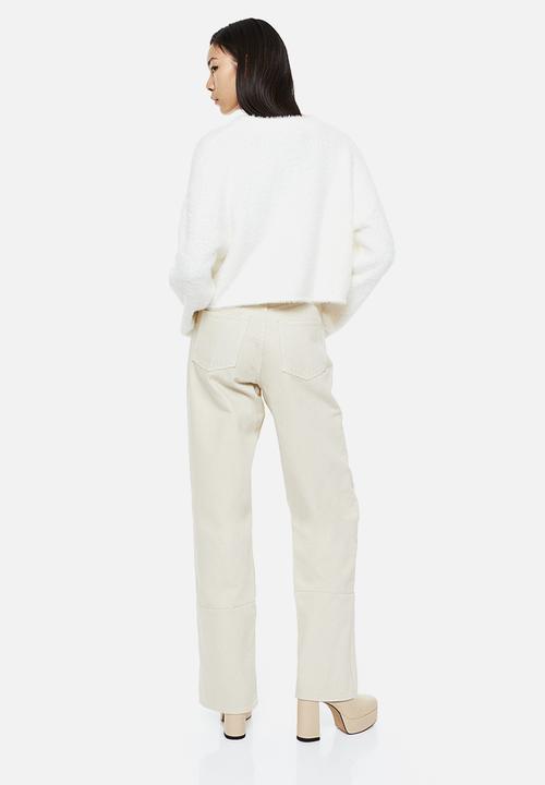 H&M - Fluffy jumper - white