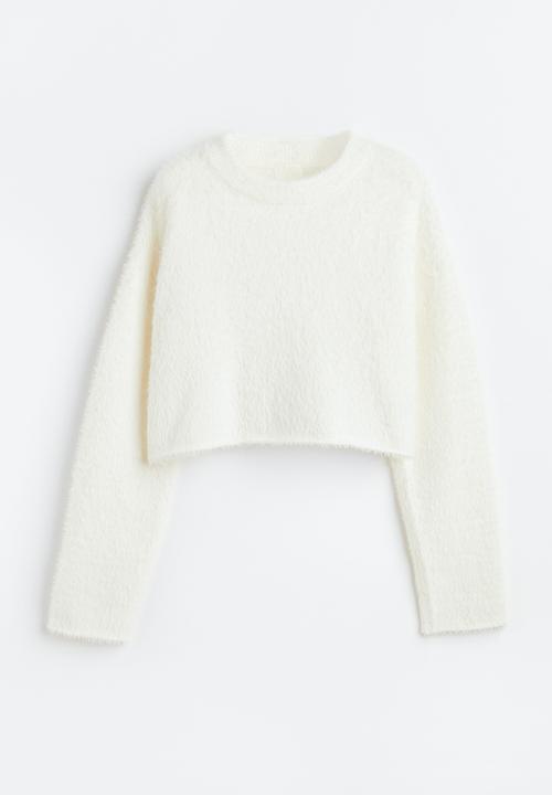 H&M - Fluffy jumper - white