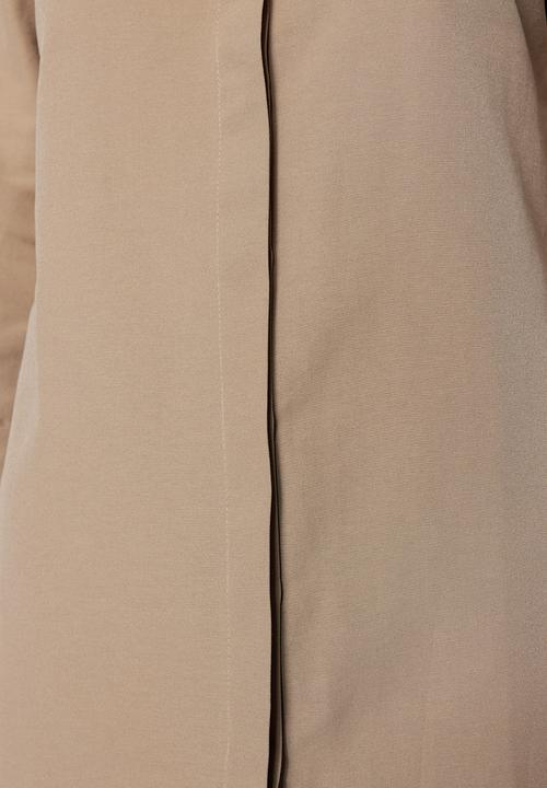 Trendyol - Modest frill cuff shirt - stone