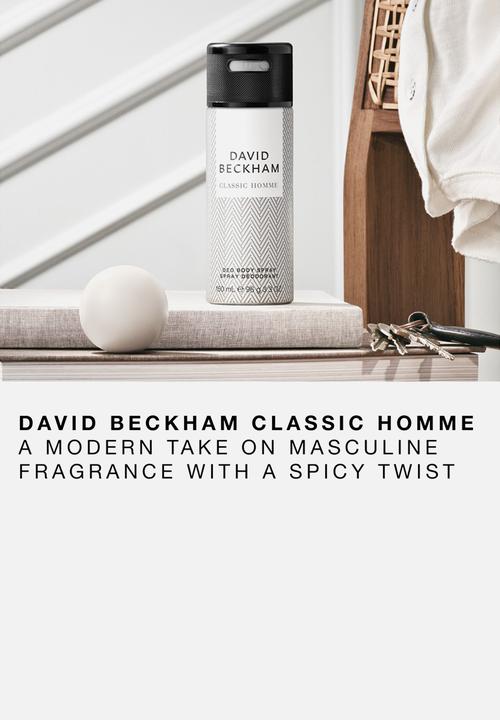 DAVID BECKHAM - David Beckham Classic Homme Deodorant Spray - 150ml
