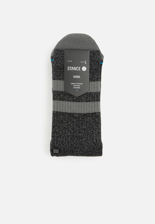 Stance Socks - Joven St crew - black