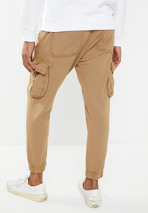 Replay - Bio Pack cargo jogger pants - Safari