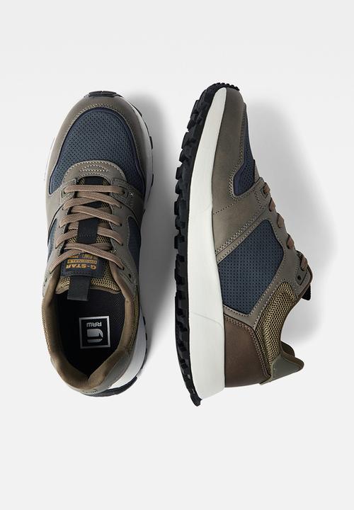G-STAR - Theq run tpu prf - grey & navy