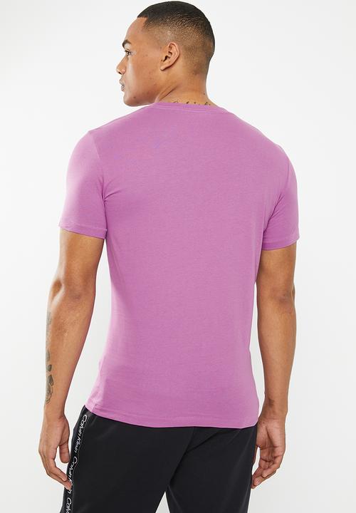 Calvin Klein - Institutional logo slim tee - iris orchid