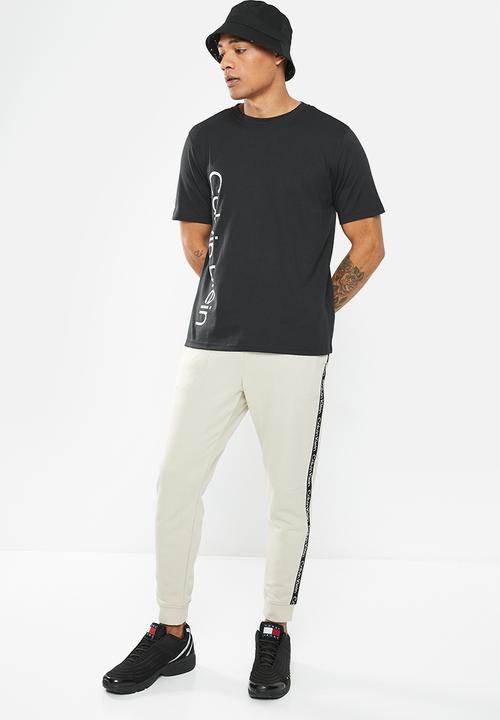Calvin Klein - CK pw - short sleeve T-shirt mens - black 