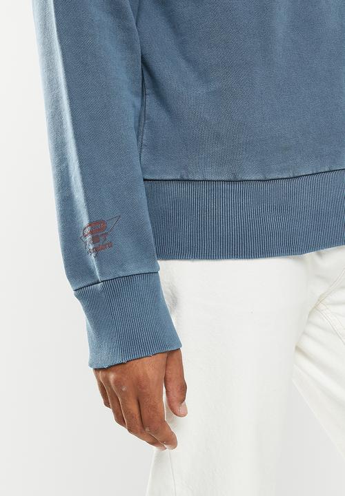Superdry. - Vintage ath club crew - rich navy