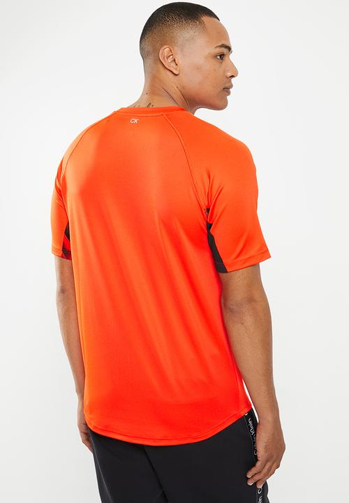 Calvin Klein - CK wo - short sleeve T-shirt mens - orange 