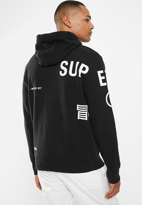 Superdry. - Code cl stacked hood - meteorite
