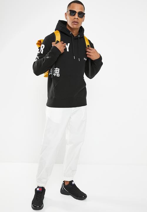 Superdry. - Code cl stacked hood - meteorite