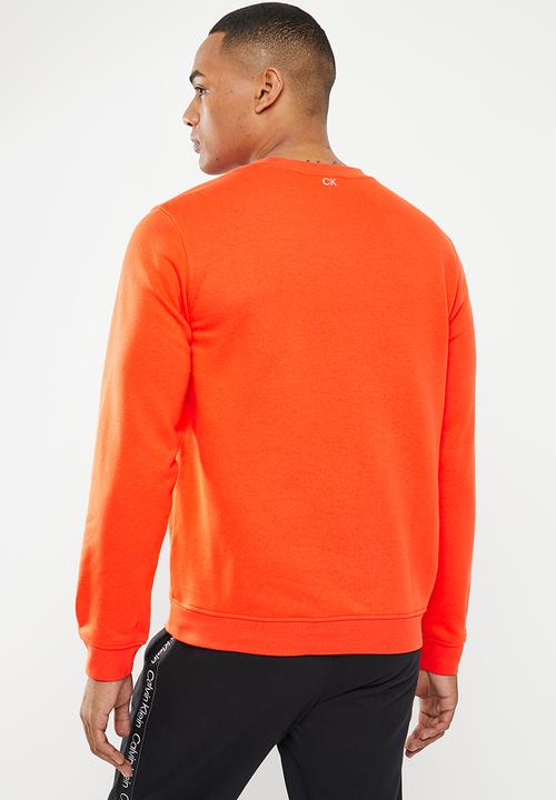 Calvin Klein - CK pw - pullover mens - orange