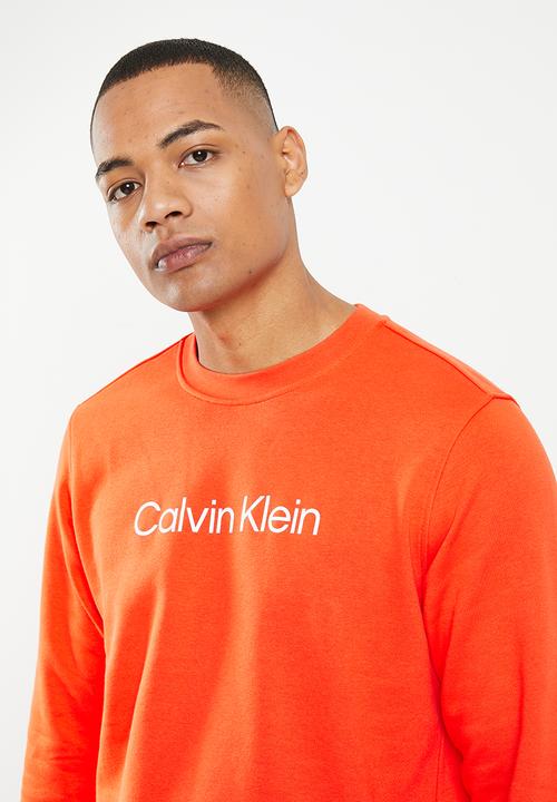 Calvin Klein - CK pw - pullover mens - orange