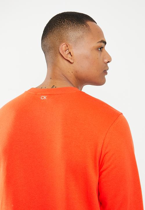 Calvin Klein - CK pw - pullover mens - orange