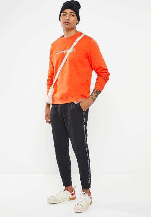 Calvin Klein - CK pw - pullover mens - orange