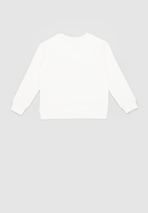 Superbalist - Girls 2 pack graphic sweat top - dusty pink/milk