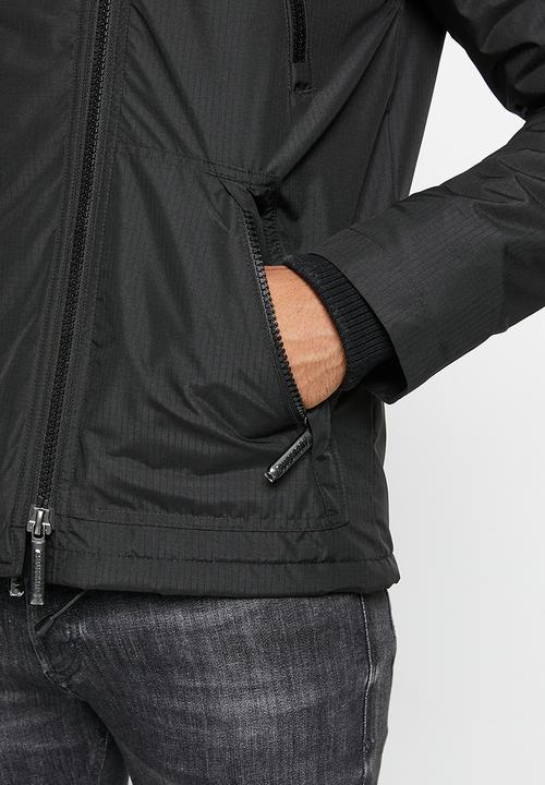 Superdry. - Mountain windcheater - black