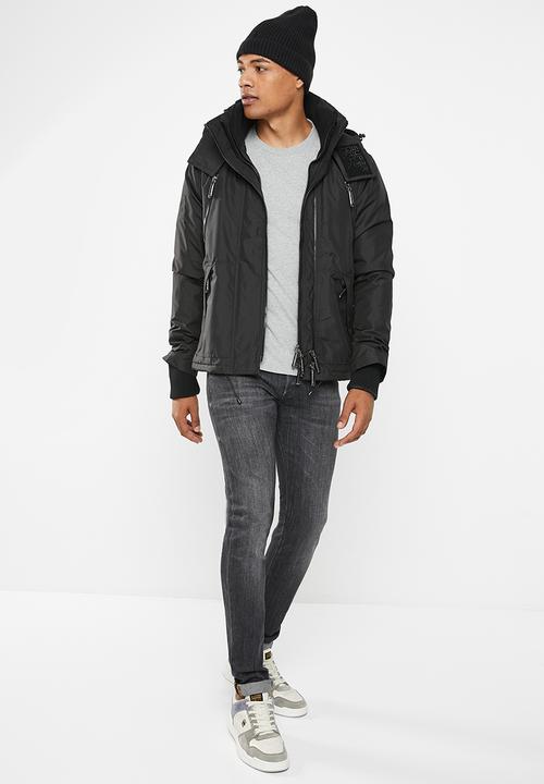 Superdry. - Mountain windcheater - black