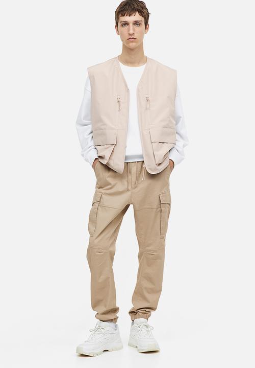 H&M - Cargo joggers - beige