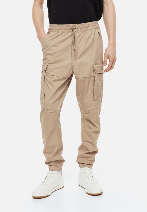 H&M - Cargo joggers - beige