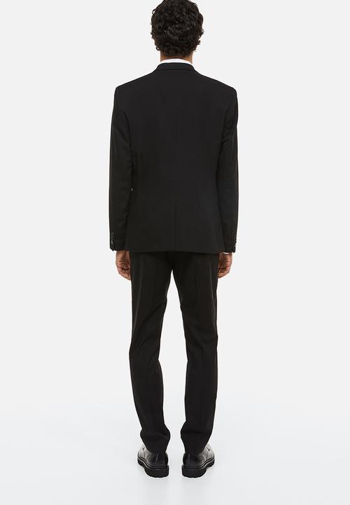 H&M - Skinny fit jacket - black