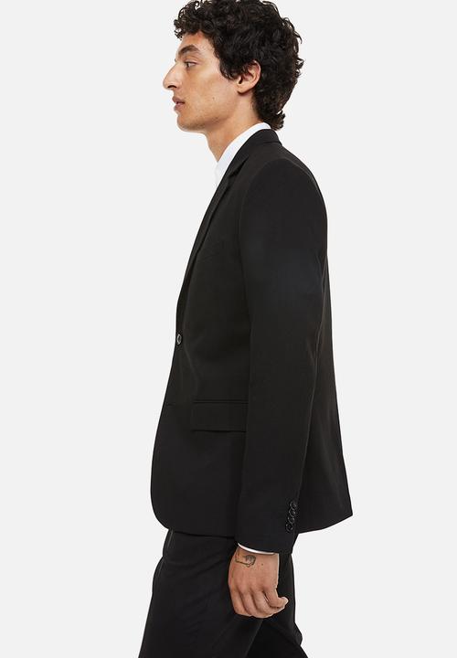 H&M - Skinny fit jacket - black
