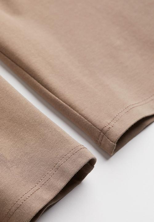 H&M - Knee-length cycling shorts - greige