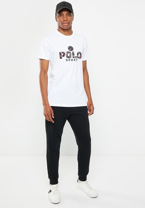 POLO - Men sport longer length short sleeve tee - white