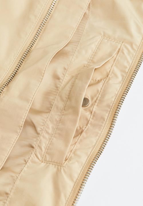 H&M - Bomber jacket - beige
